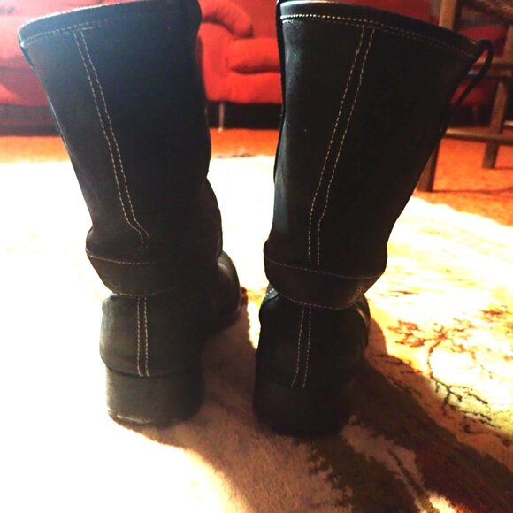 Buccaneer Style Leather - Suede Boots- Mens 10 - Picture 7 of 7